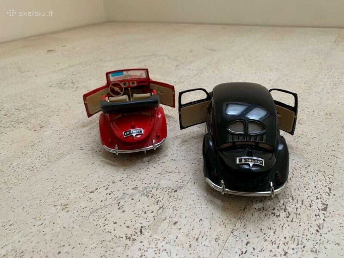 Vw vabalai vabalas beetle 1:18modeliai - nuotraukos Nr. 5