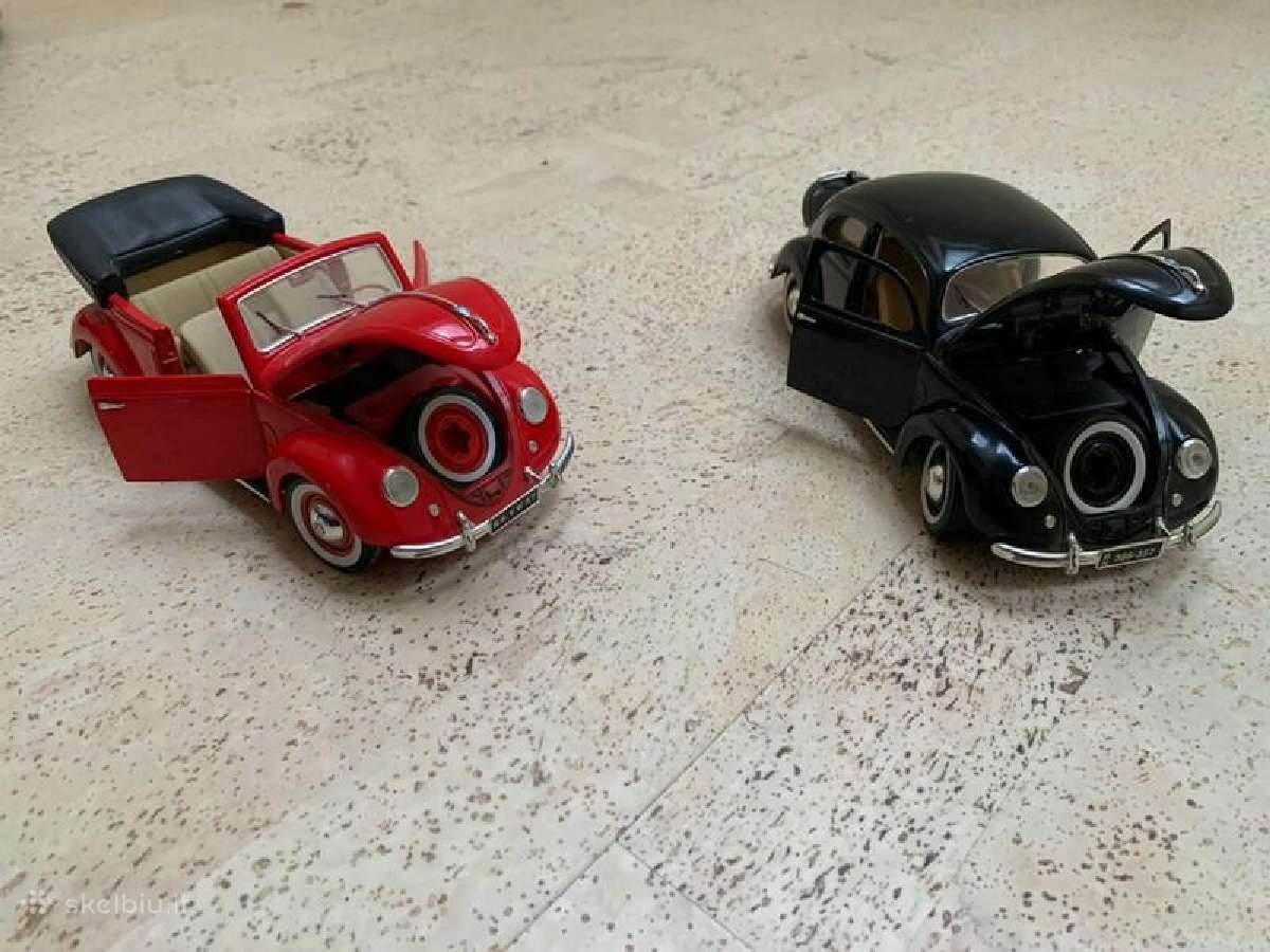 Vw vabalai vabalas beetle 1:18modeliai - nuotraukos Nr. 6