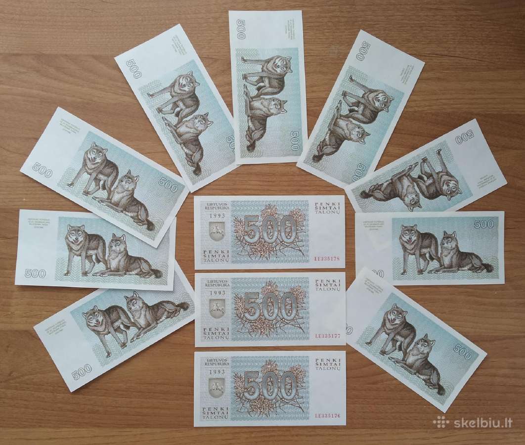 500 talonų "Vilkai"