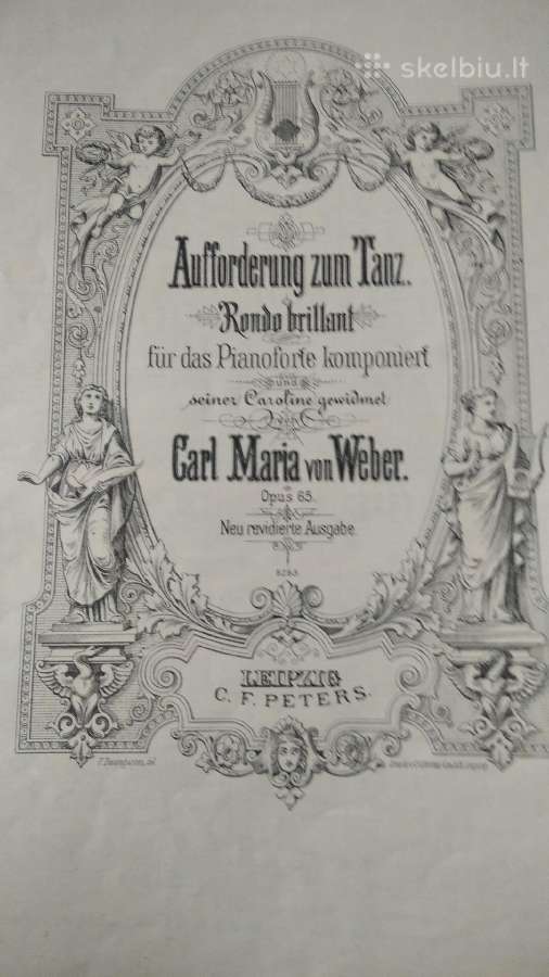 C.m.weber natos fortepijonui - nuotraukos Nr. 2