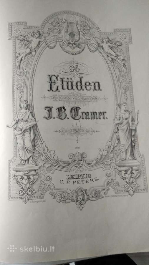 J.b.cramer etiudai fortepijonui - nuotraukos Nr. 3