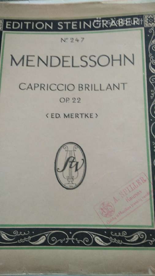 F.mendelsono natos fortepijonui