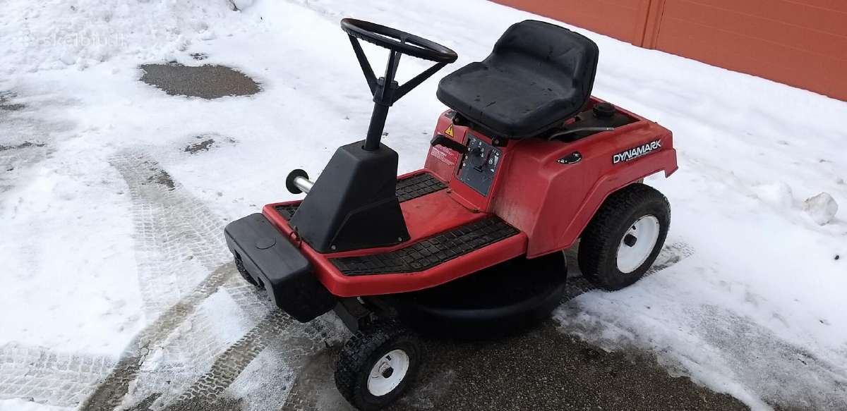 Rideris Sodo Traktorius Žoliapjovė Briggs Stratton - nuotraukos Nr. 15