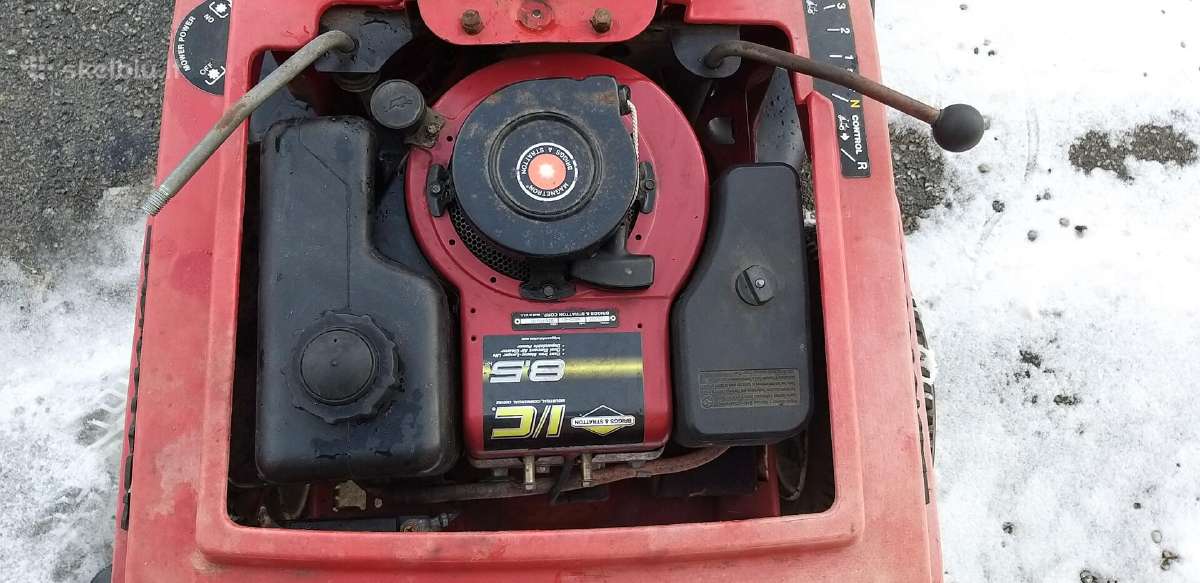 Rideris Sodo Traktorius Žoliapjovė Briggs Stratton - nuotraukos Nr. 17