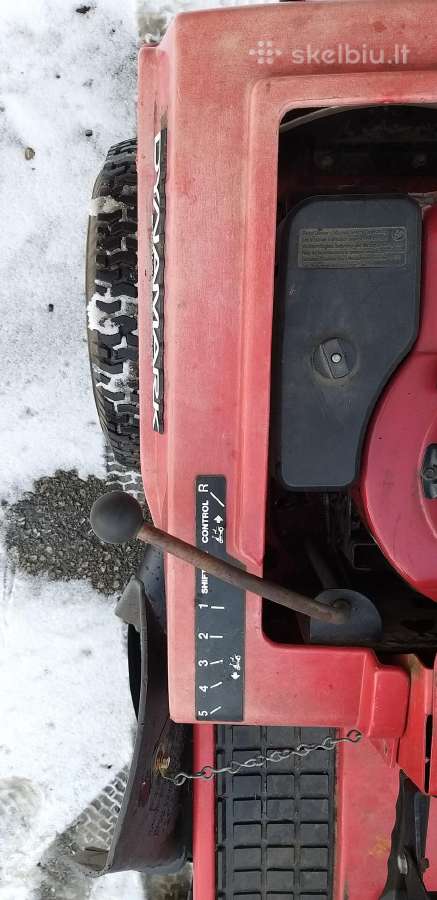 Rideris Sodo Traktorius Žoliapjovė Briggs Stratton - nuotraukos Nr. 18