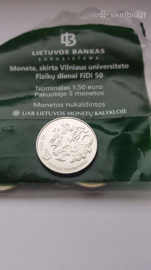 Lietuva 2018 1,5€ Fidi 50