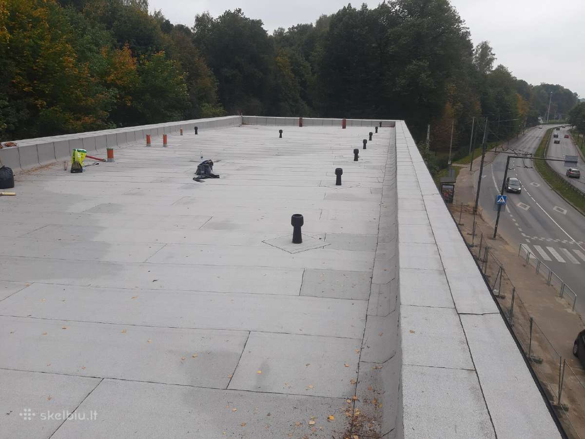 Dengiame stogus su prilydoma danga, pvc ir epdm - nuotraukos Nr. 10