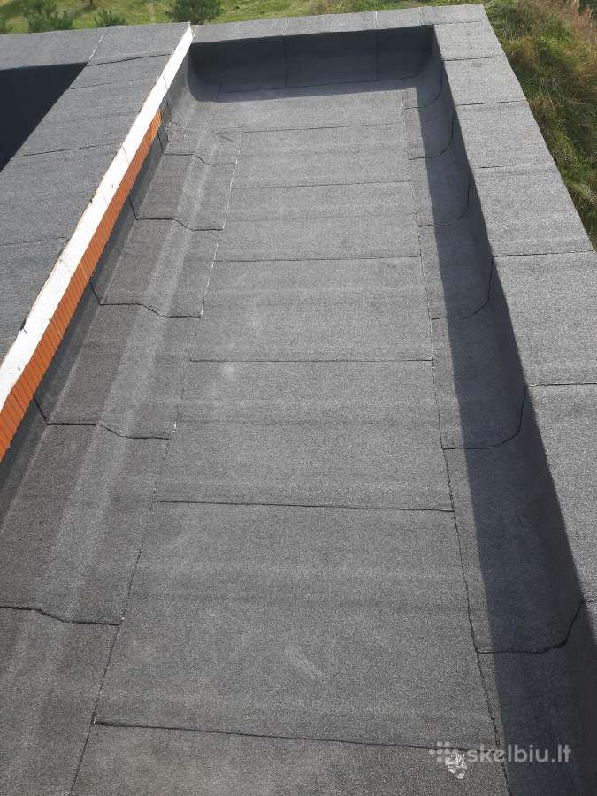 Dengiame stogus su prilydoma danga, pvc ir epdm - nuotraukos Nr. 9
