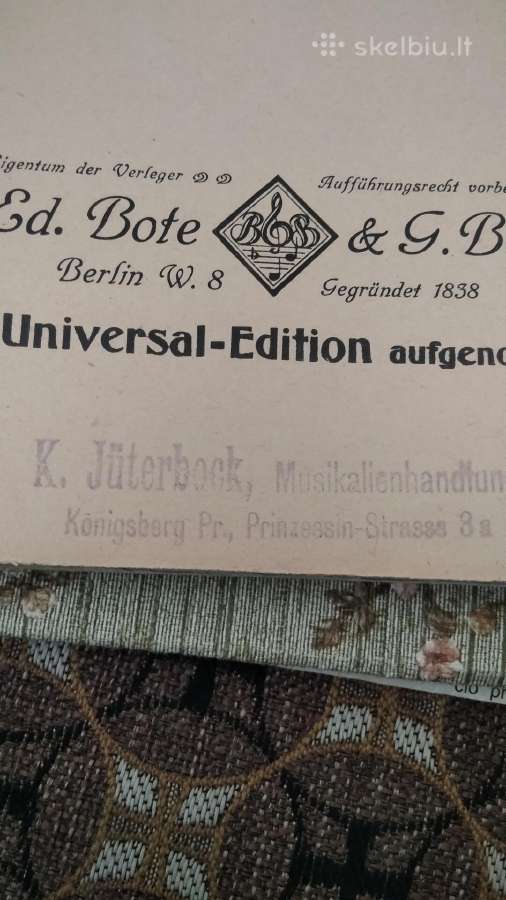 M.reger Sonatinos fortepijonui - nuotraukos Nr. 3