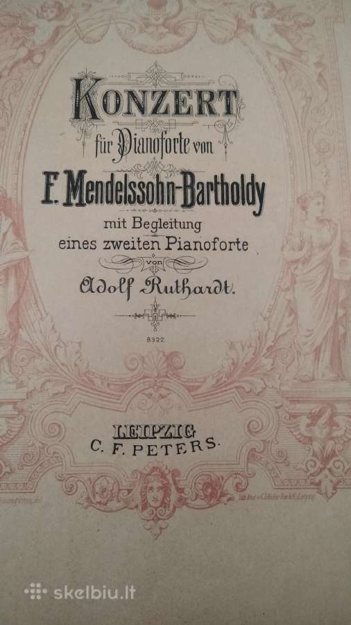 F.mendelsono Koncertas fortepijonui - nuotraukos Nr. 2