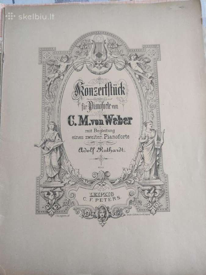 C.m.weber Koncertas fortepijonui