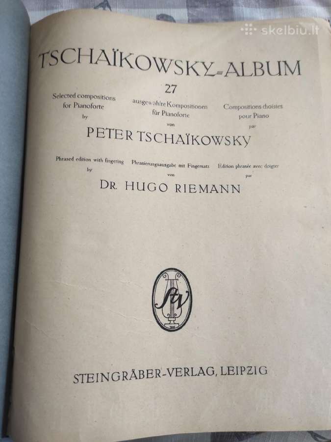 P.čaikovskio natos fortepijonui - nuotraukos Nr. 2