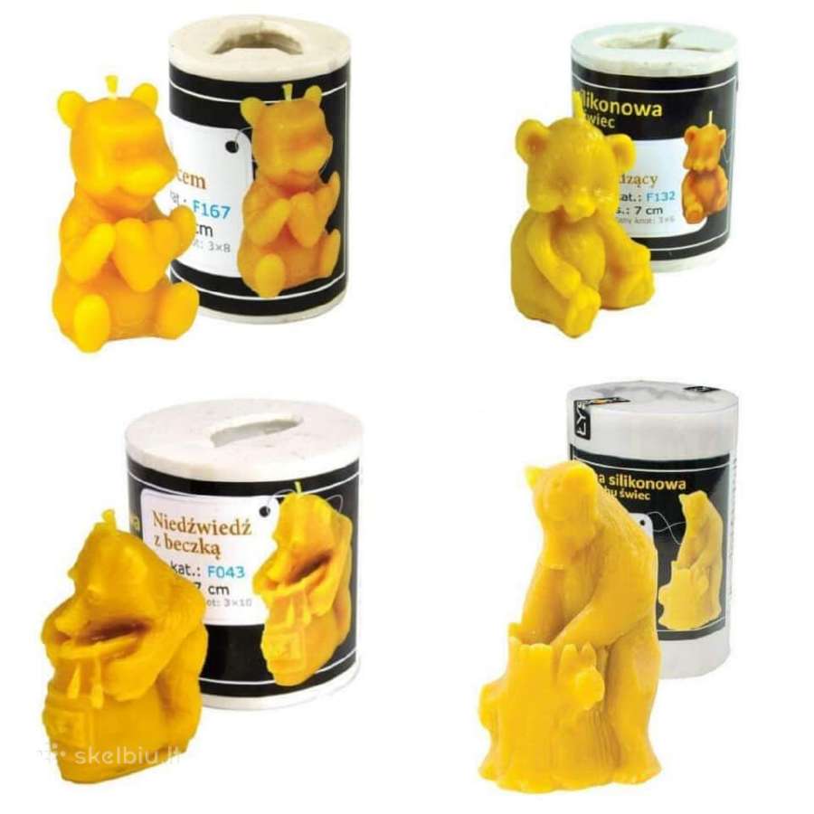 Sojų, rapsų, palmių vaškas, plastikinės formos - nuotraukos Nr. 7