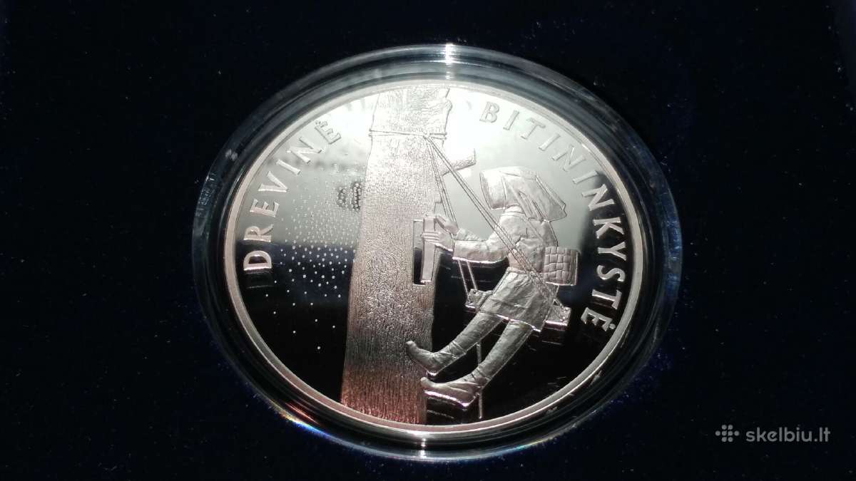 10 Eur moneta, skirta Drevinei bitininkystei - nuotraukos Nr. 2