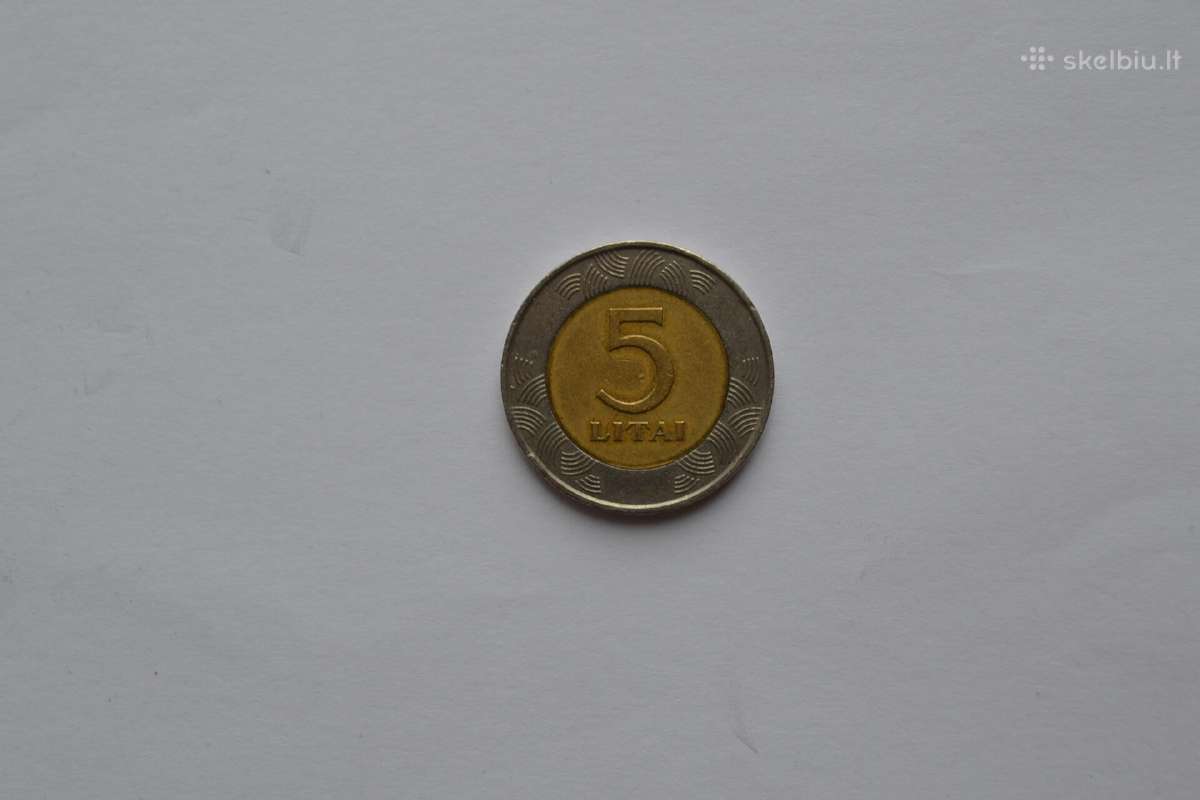 5 litai 1999 m.su gaidziuku