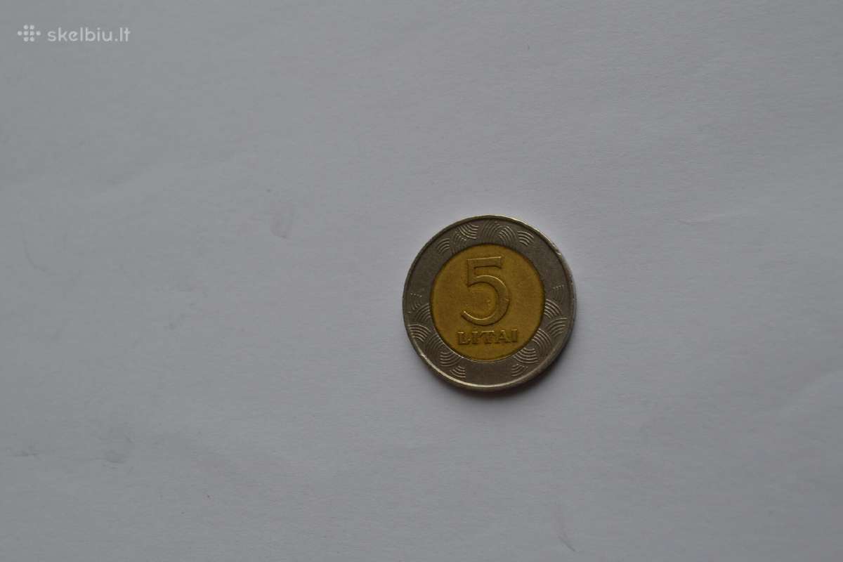 5 litai 1999 m.su gaidziuku - nuotraukos Nr. 2