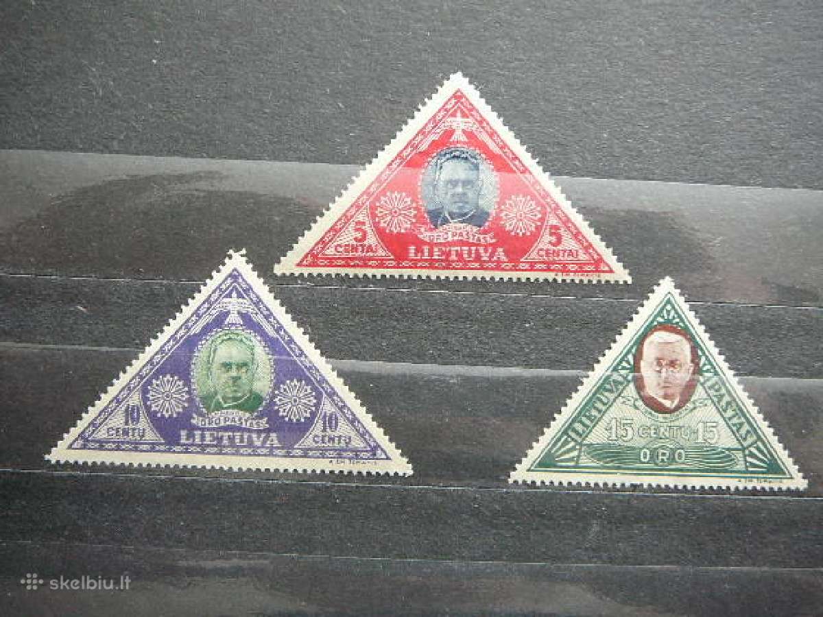 Lietuva 1933 Septyndieniai svarus lit372/4as