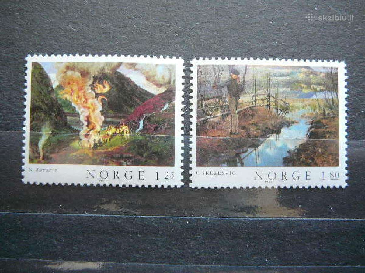 Daile Norvegija 1980 Mnh nvg823