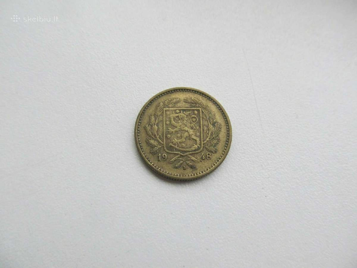 5 markaa , Suomija ,1946, 1948 , 1950 - nuotraukos Nr. 2