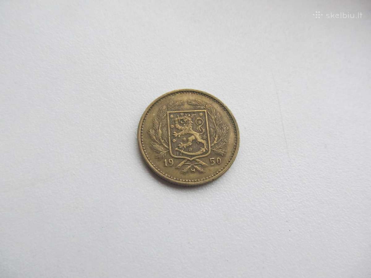 5 markaa , Suomija ,1946, 1948 , 1950 - nuotraukos Nr. 4