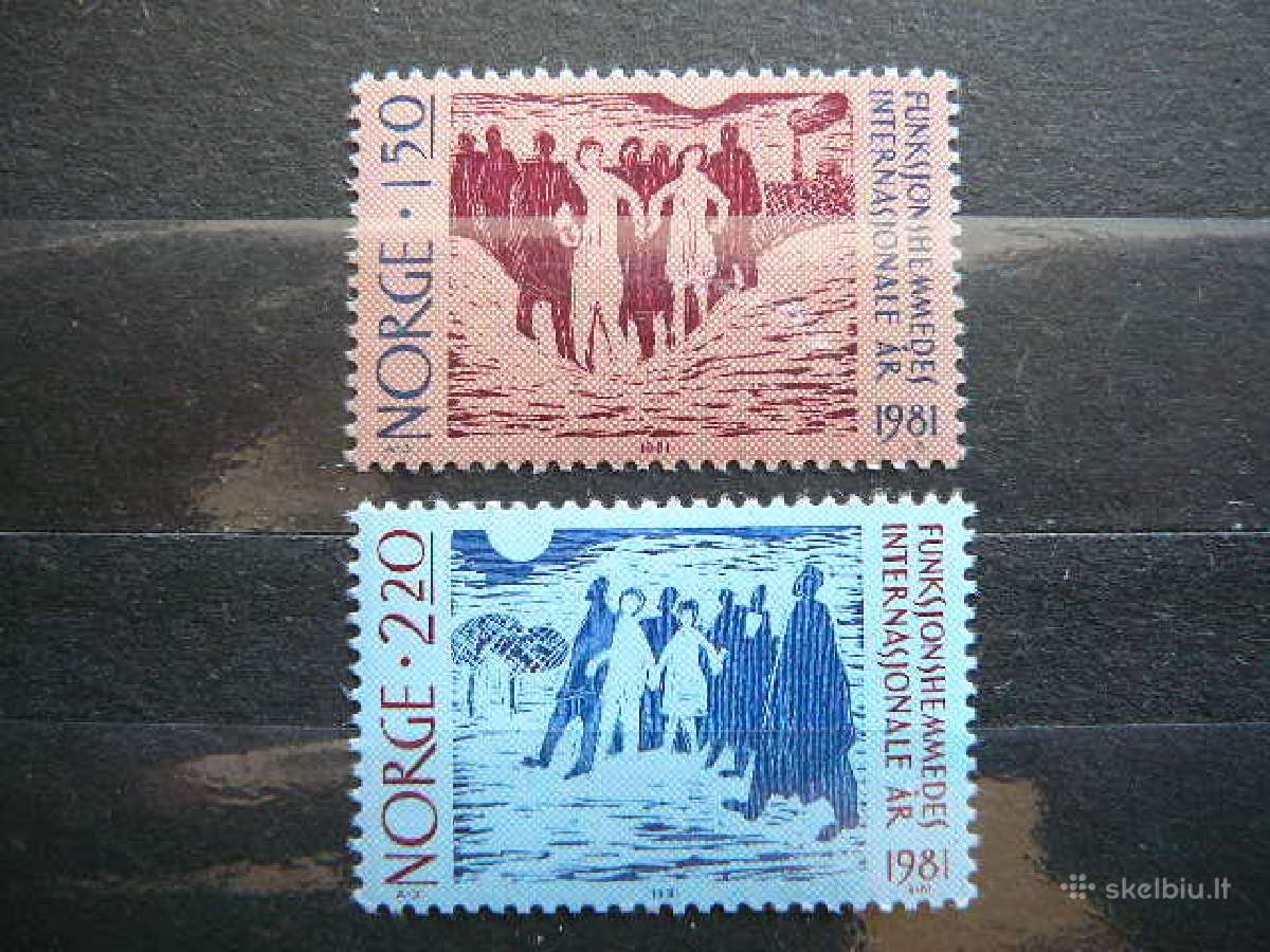 Neigaliuju Metai Norvegija 1981 Mnh nvg845