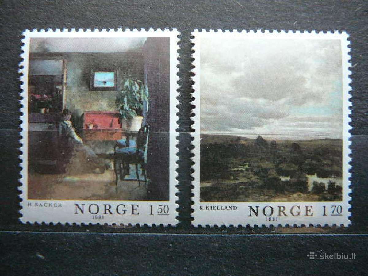 Daile Norvegija 1981 Mnh nvg847