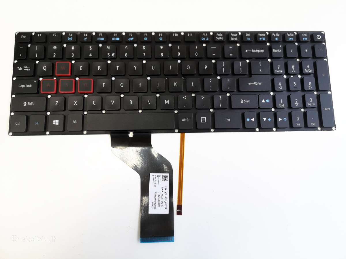Acer Predator Helios 300 Ph317-51 dalys - nuotraukos Nr. 3