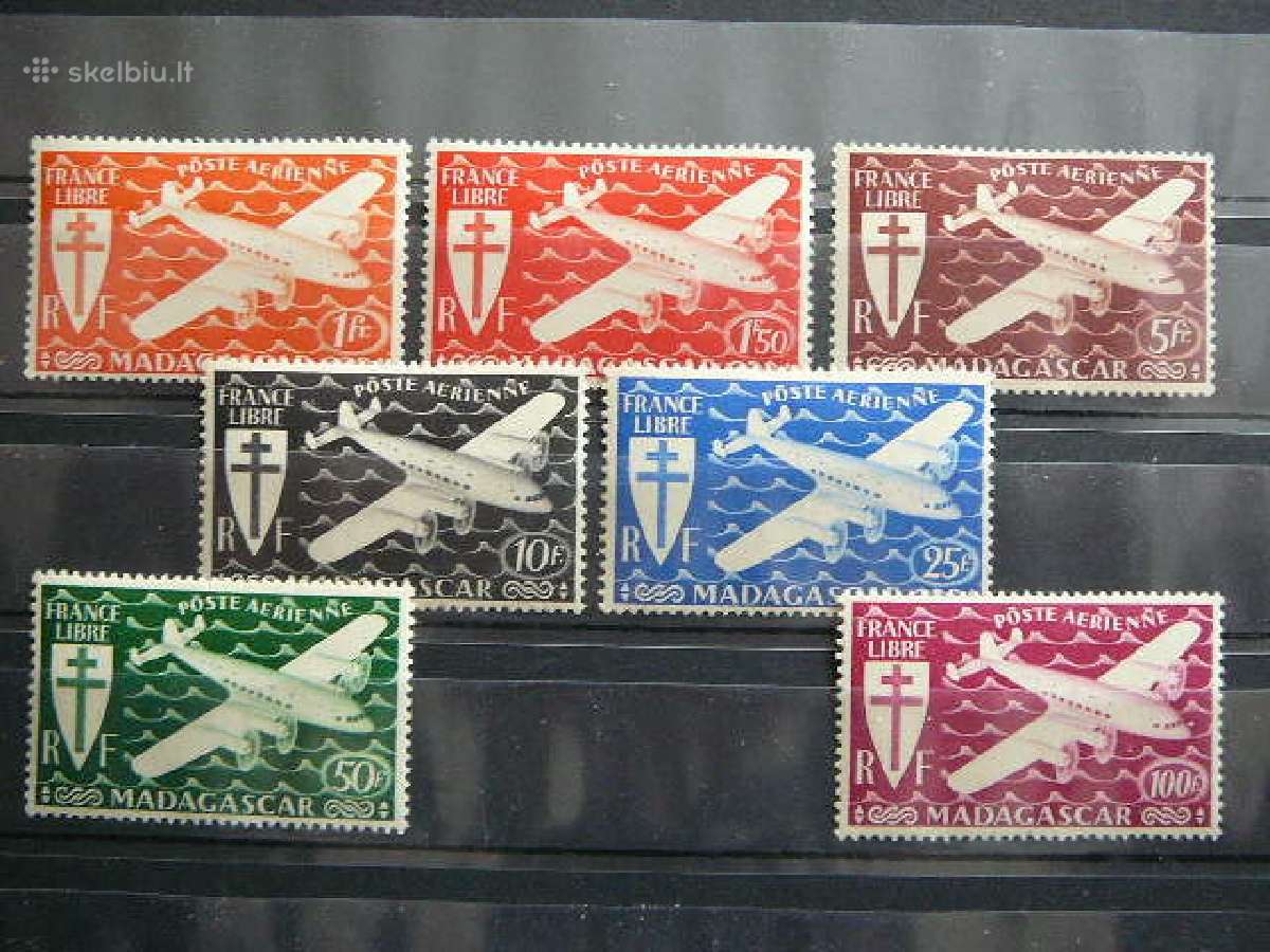 Lektuvai Madagaskaras 1935 Mlh mdg364