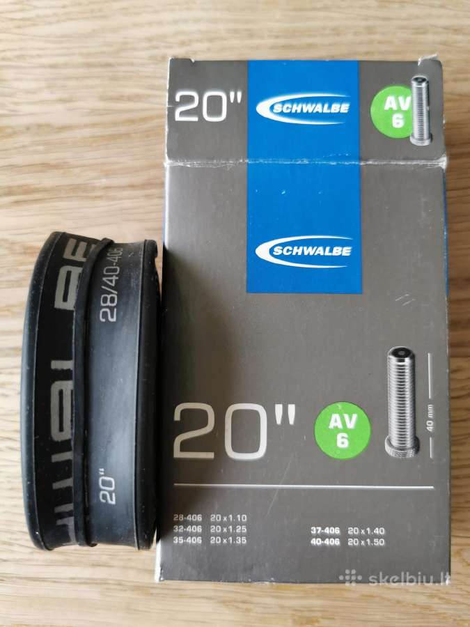 Schwalbe 20" butilo kamera