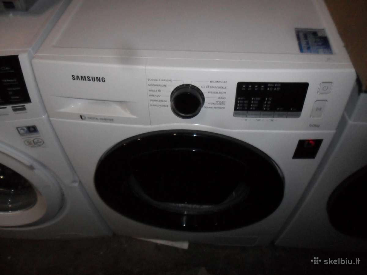 Skalbimo Masinos Samsung 9kg - nuotraukos Nr. 3