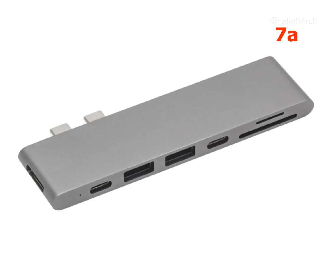 MacBook Pro, iPad Hub Type-c HD-4k, Hdmi Nauji - nuotraukos Nr. 14