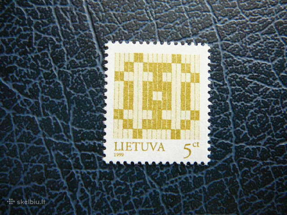 Lietuva 1999 Standartai svarus lit682iis
