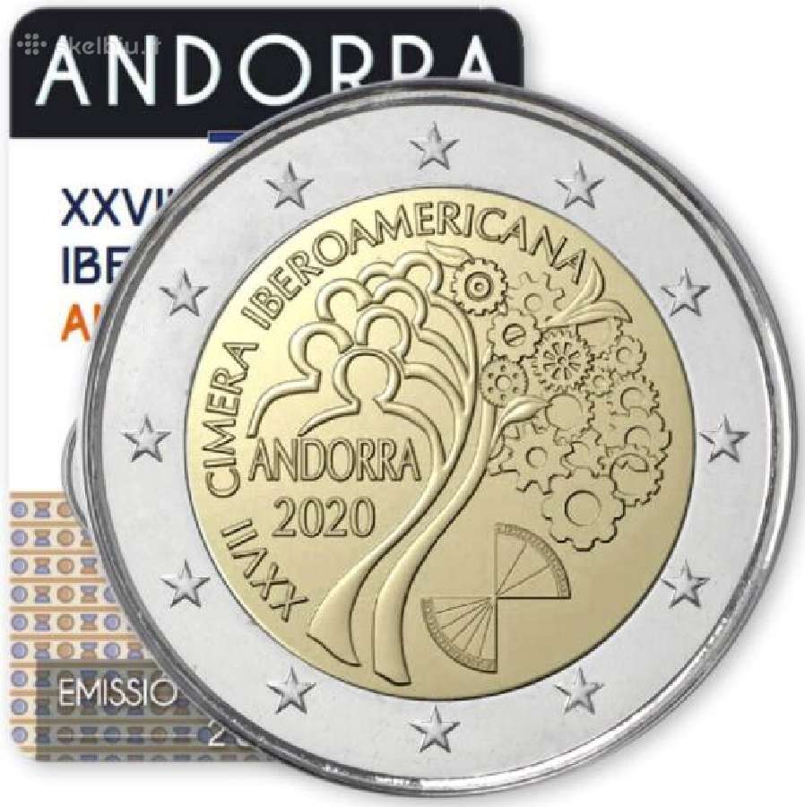 Andoros proginės ir apyvartinės monetos - nuotraukos Nr. 12