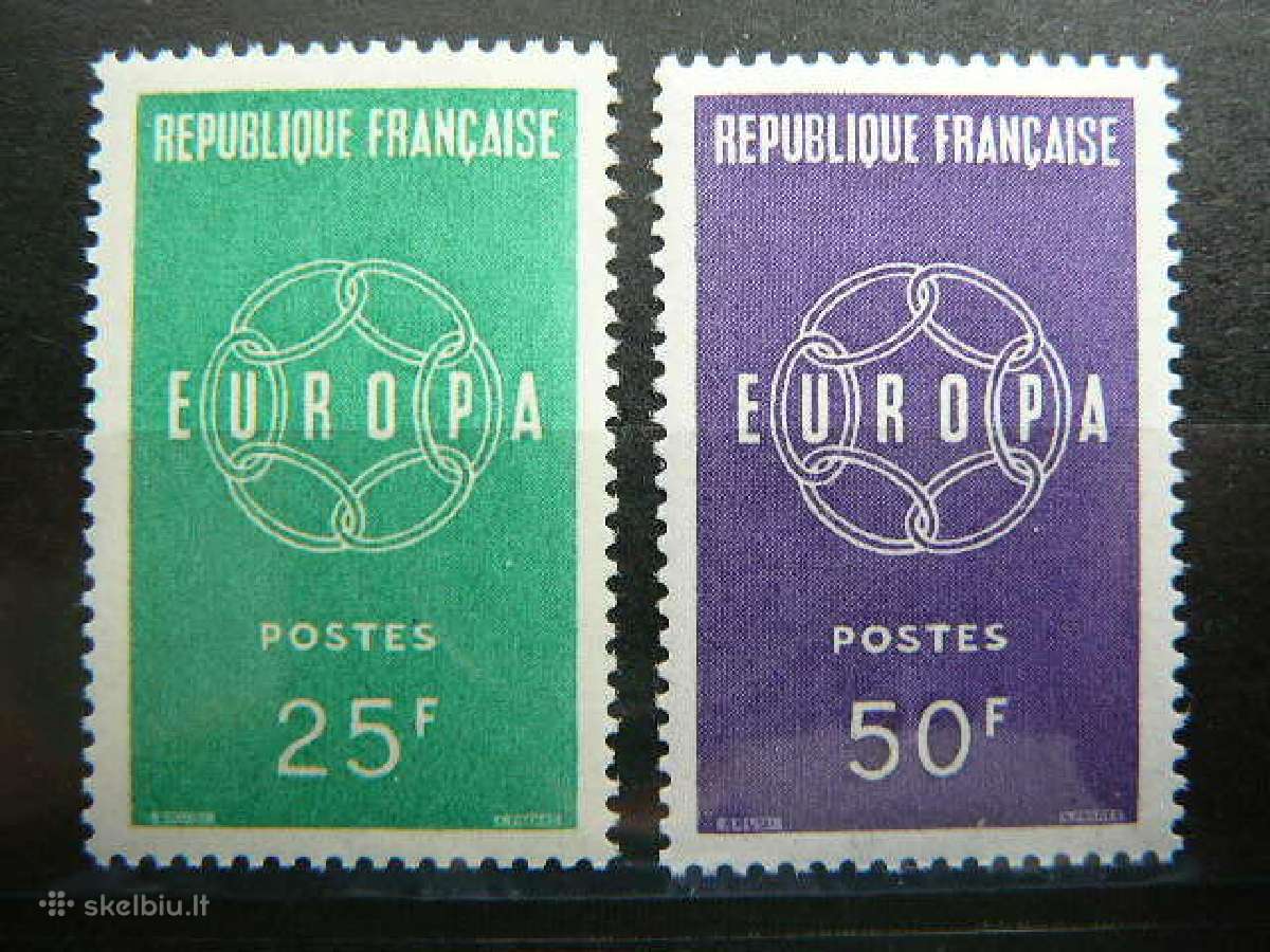 Europa Cept Prancuzija 1959 Mnh pz1262