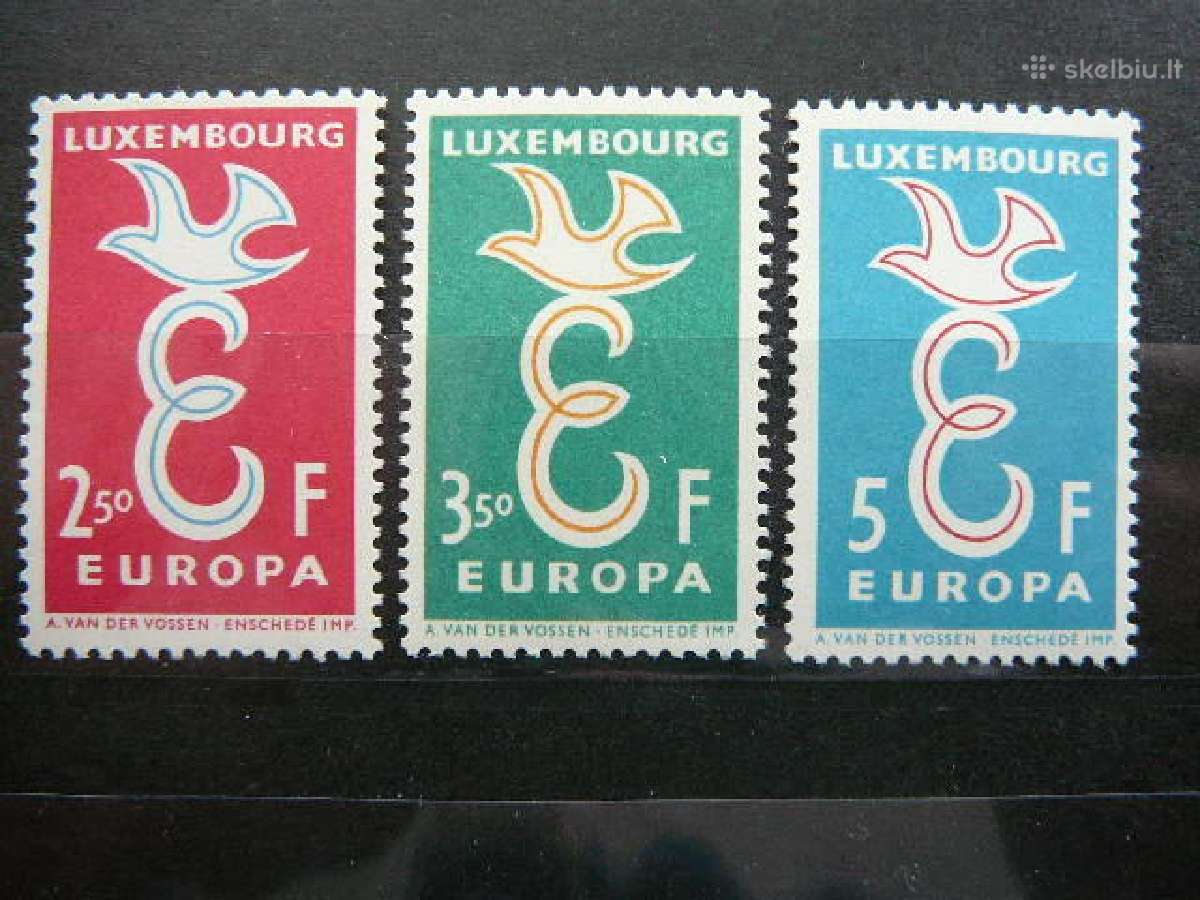 Europa Cept Liuksemburgas 1958 Mnh lkm590