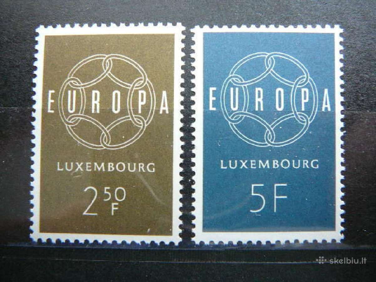 Europa Cept Liuksemburgas 1959 Mnh lkm609