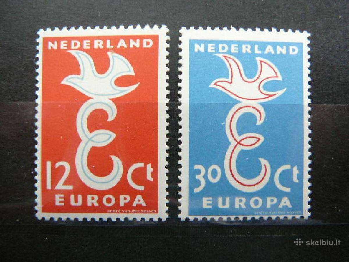 Europa Cept Nyderlandai 1958 Mnh nd718