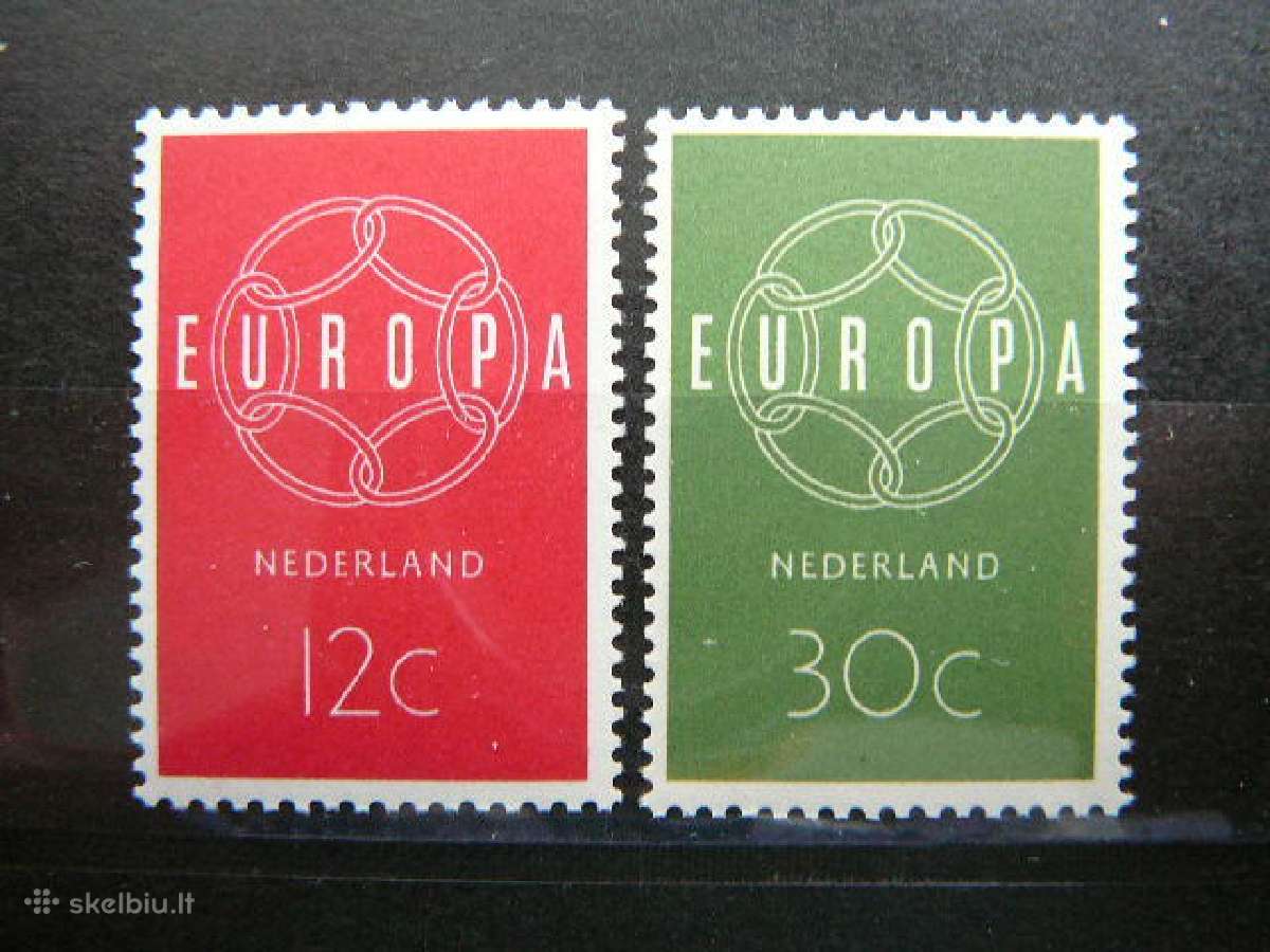 Europa Cept Nyderlandai 1959 Mnh nd735