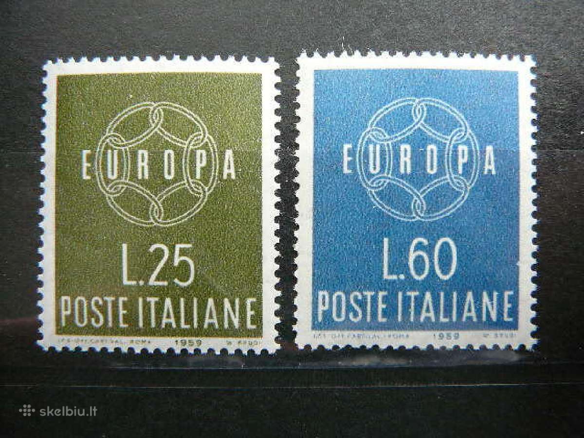 Europa Cept Italija 1959 Mnh it1055