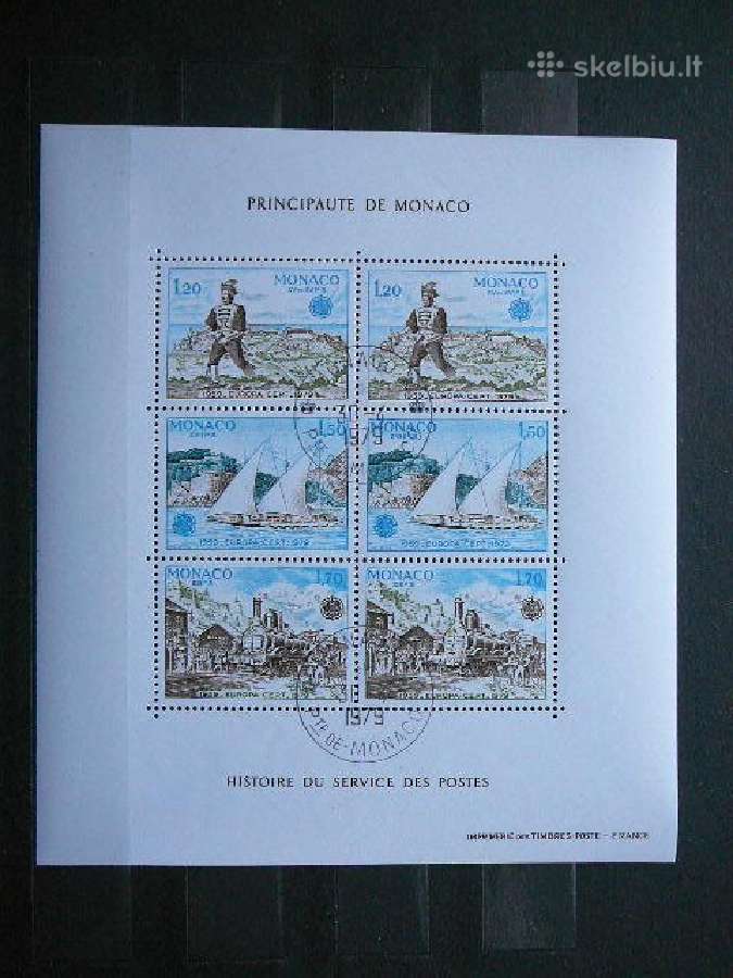 Europa Cept Monakas 1979 antsp. mo1375a
