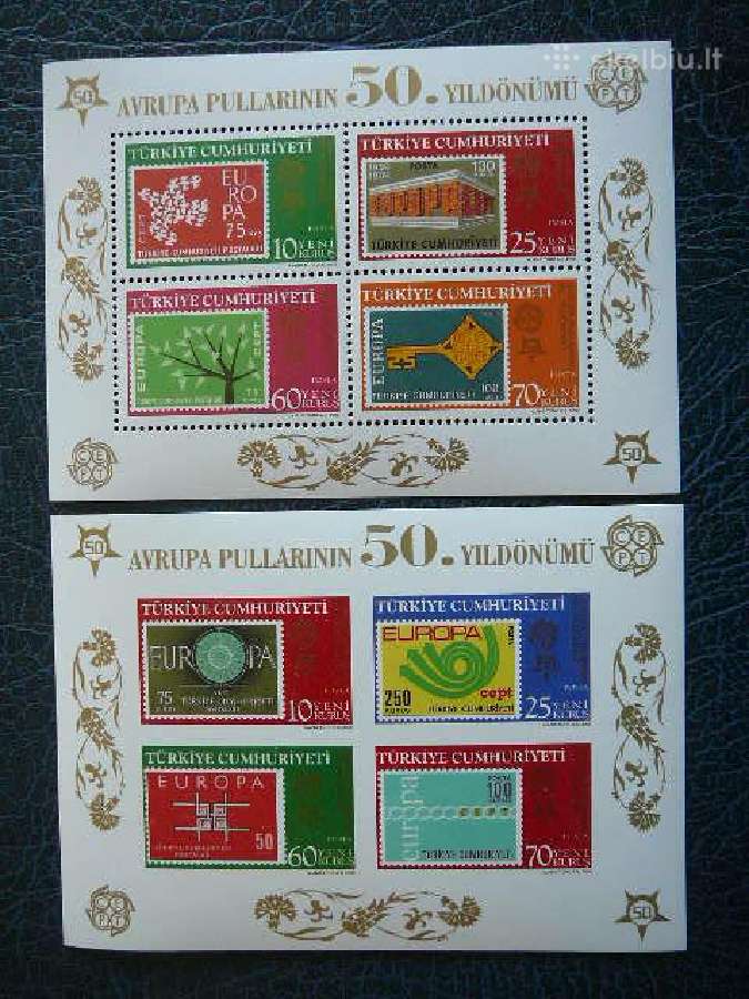Europa Cept Turkija 2006 Mnh tkt1354