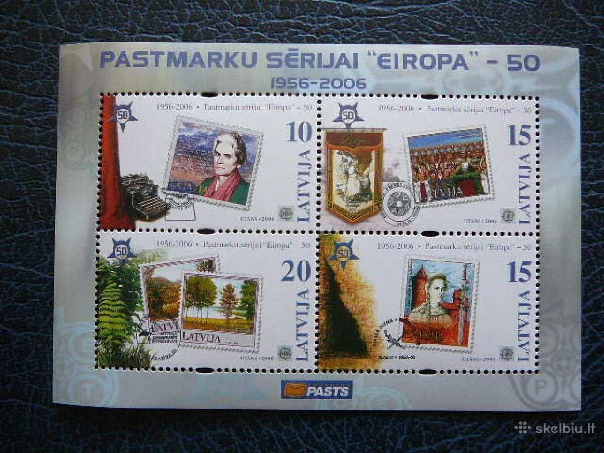 Europa Cept Latvija 2006 Mnh ltt656