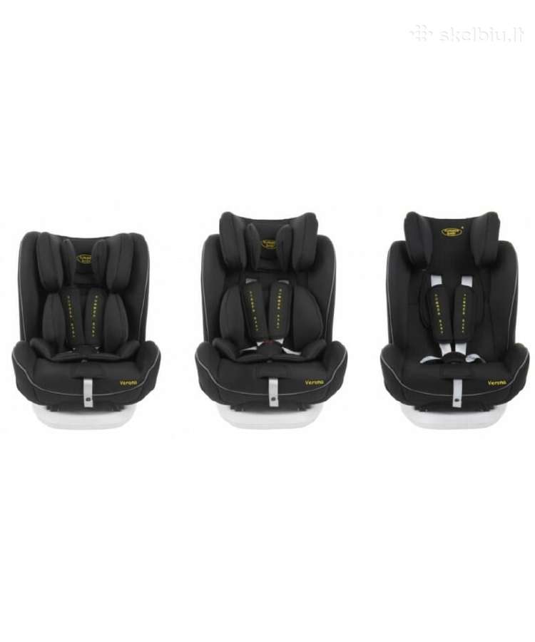 Naujos autokėdutės 9-36kg su Isofix - nuotraukos Nr. 3