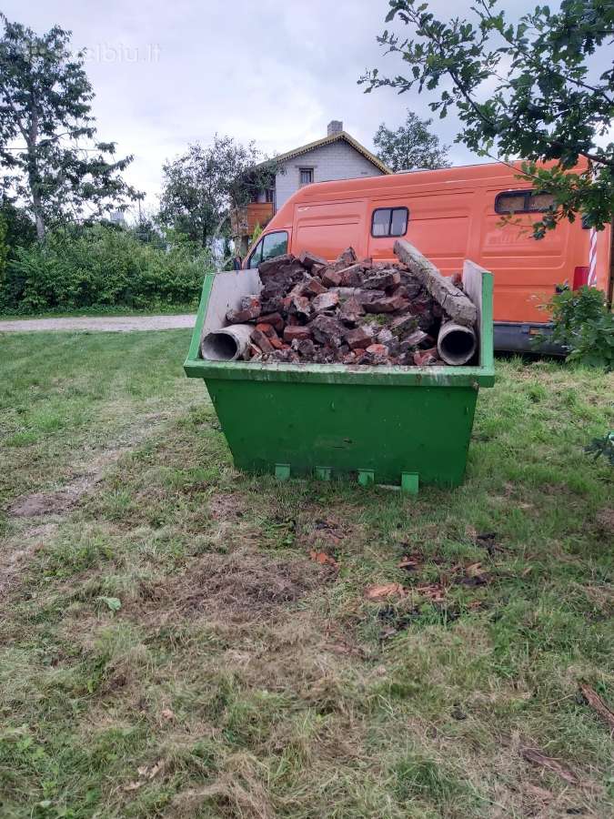 Aukštos žolės pievų pjovimas šienavimas - nuotraukos Nr. 35
