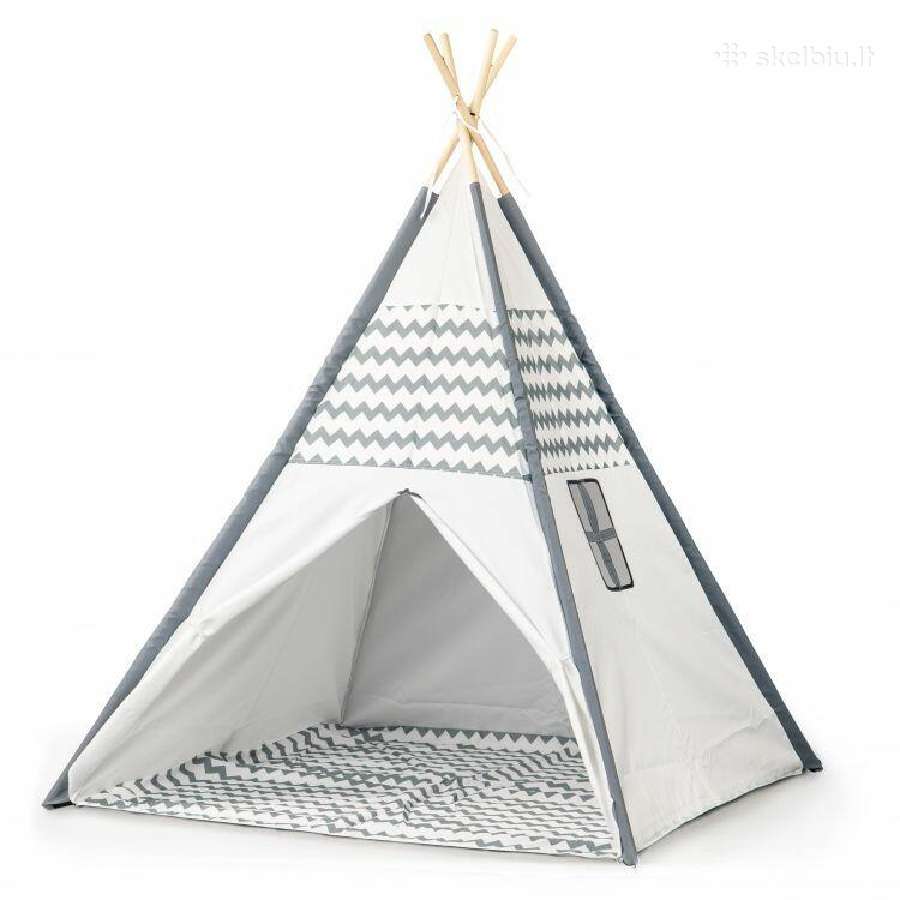 Naujos indėniško stiliaus palapinės Tipi - nuotraukos Nr. 5