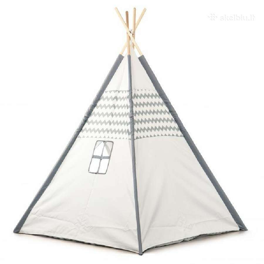 Naujos indėniško stiliaus palapinės Tipi - nuotraukos Nr. 7