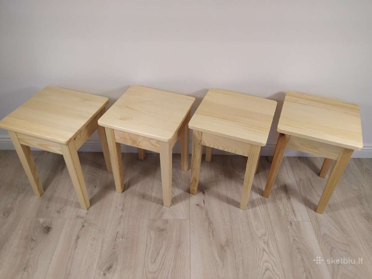 Taburetės Uosinės, Ąžuolinės - nuotraukos Nr. 22
