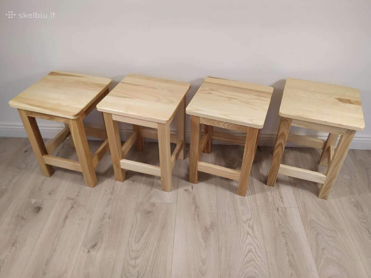 Taburetės Uosinės, Ąžuolinės - nuotraukos Nr. 23
