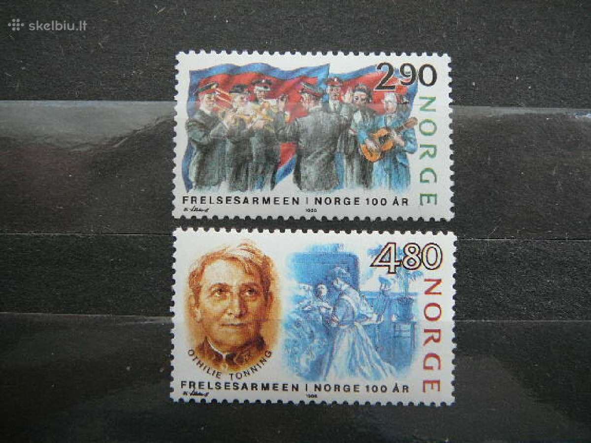 Gelbėjimo armija Norvegija 1988 Mnh nvg988