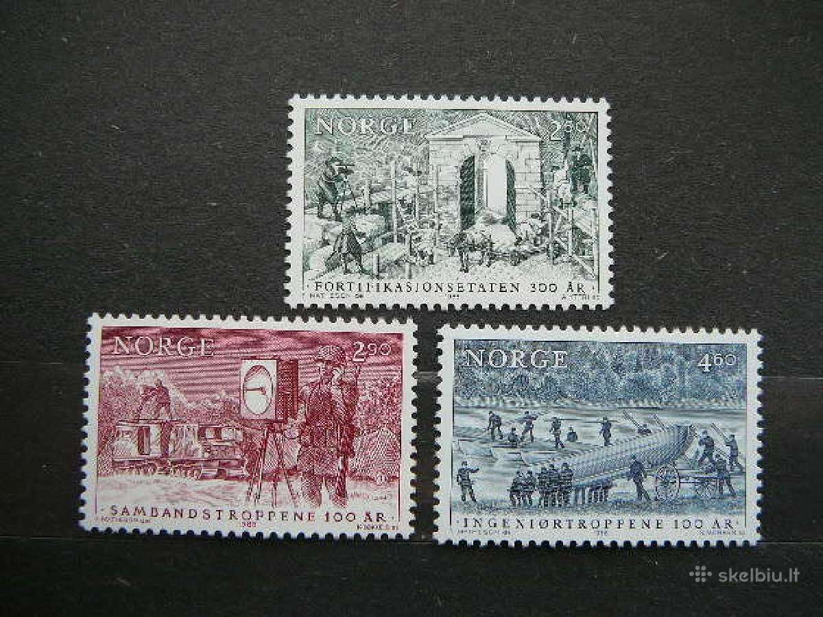 Armija Norvegija 1988 Mnh nvg992